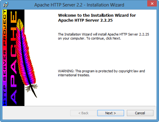 apache installer