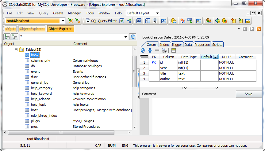 sqlgate_book_table_made